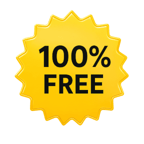 100% Free