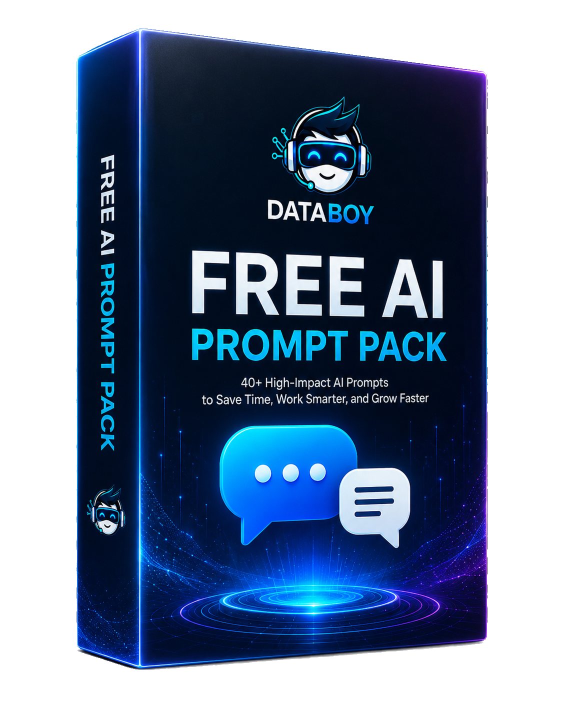 Free AI Prompt Pack Product Box